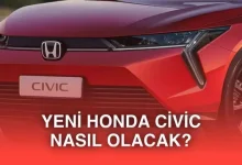 Yeni Honda Civic'in Muhtemel Tasarımı ve Özellikleri Ortaya Çıktı