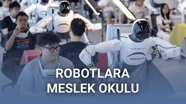 Çin, İnsansı Robotlara "Meslek Lisesi" Açtı
