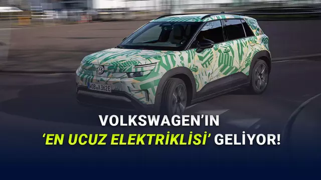 Karşınızda Volkswagen'in En Ucuz Elektrikli Crossover'ı ID. Cross: İşte Özellikleri, Tasarımı ve Fiyatı