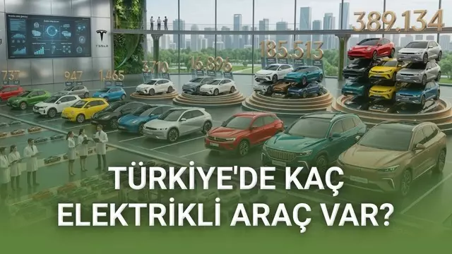 Türkiye'deki Elektrikli Araç Sayısı ve Şarj Soketi Sayısı Açıklandı (Araç Başına Kaç Şarj Soketi Düşüyor?)