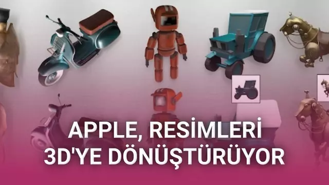 Apple’dan Tek Fotoğraftan 3D Nesne Üreten Yapay Zeka: LiTo