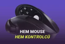 Bu Yeni Kablosuz Mouse, Dilerseniz İkiye Ayrılarak Gamepad'e Dönüşüyor (Bir Taşla İki Kuş)