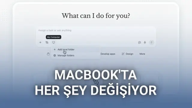 MacBook'ta Klavye Mouse Kullanma Devri Bitti: İşte Mac'leri Yapay Zekanın Kendisine Dönüştüren Uygulama