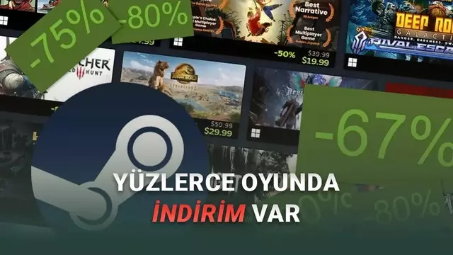 2026 Steam İlkbahar İndirimleri Başladı: İşte Kaçırmamanız Gereken 20 Oyun!